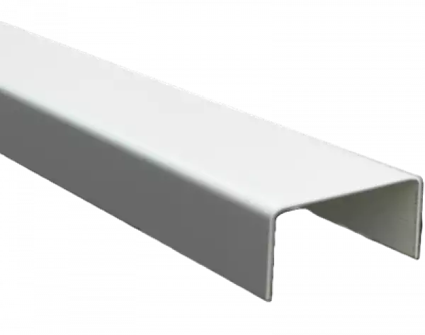 Anwendungsbeispiel U-Profil RAL9006 Rahmenkonstruktion Innenausbau